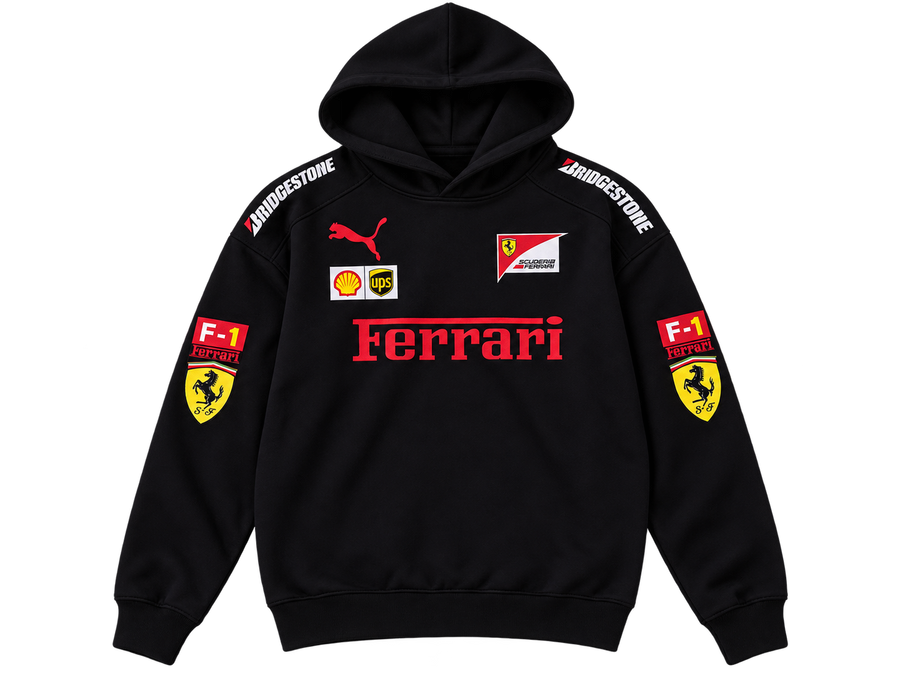 Ferrari Racing Pullover Hoodie