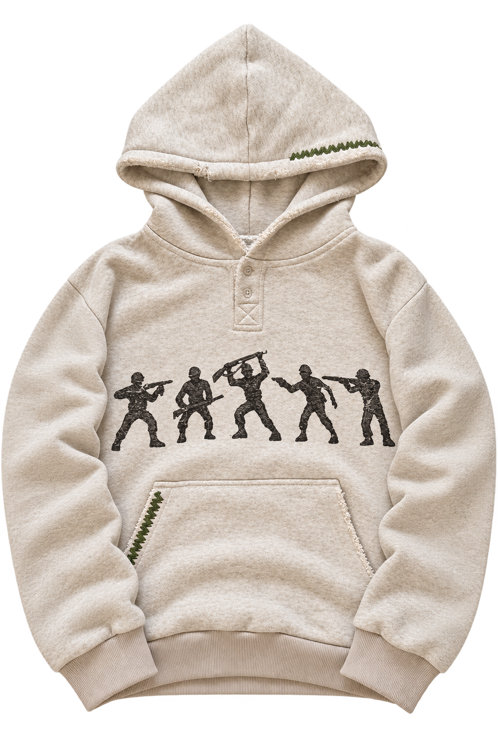 Cream — Toy Soldiers Hoodie | front