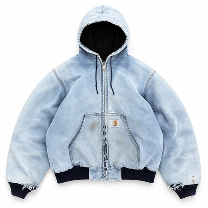 Hooded Sky Blue — source-matched studio front view