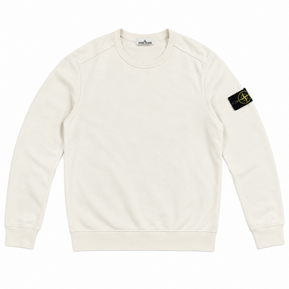 Compass 08 - Raglan Crewneck - Ivory