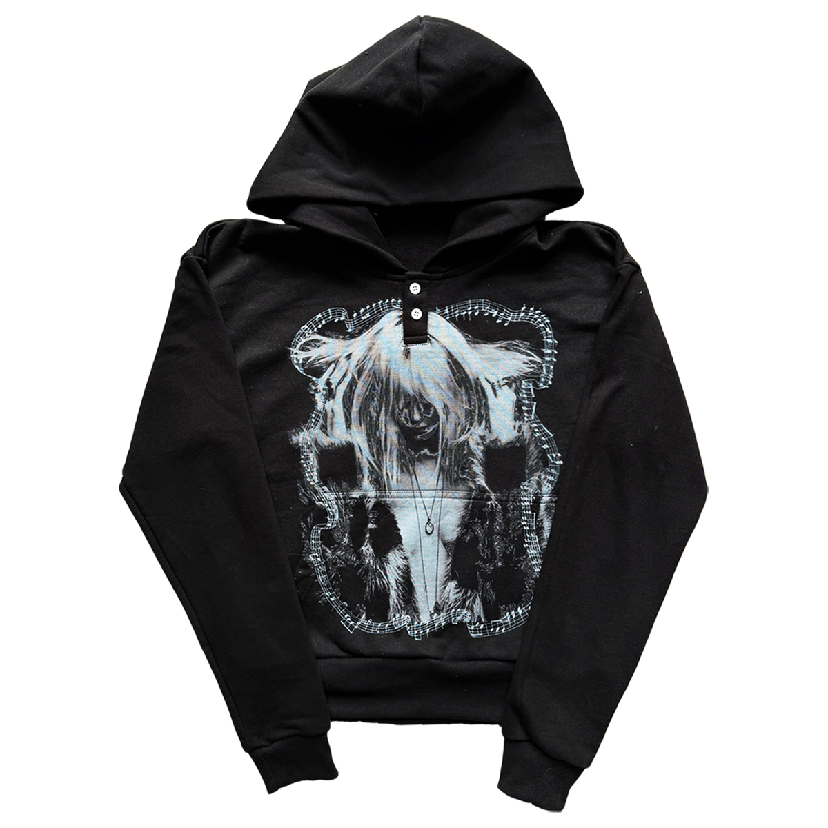 Cadence Note Hoodie | front
