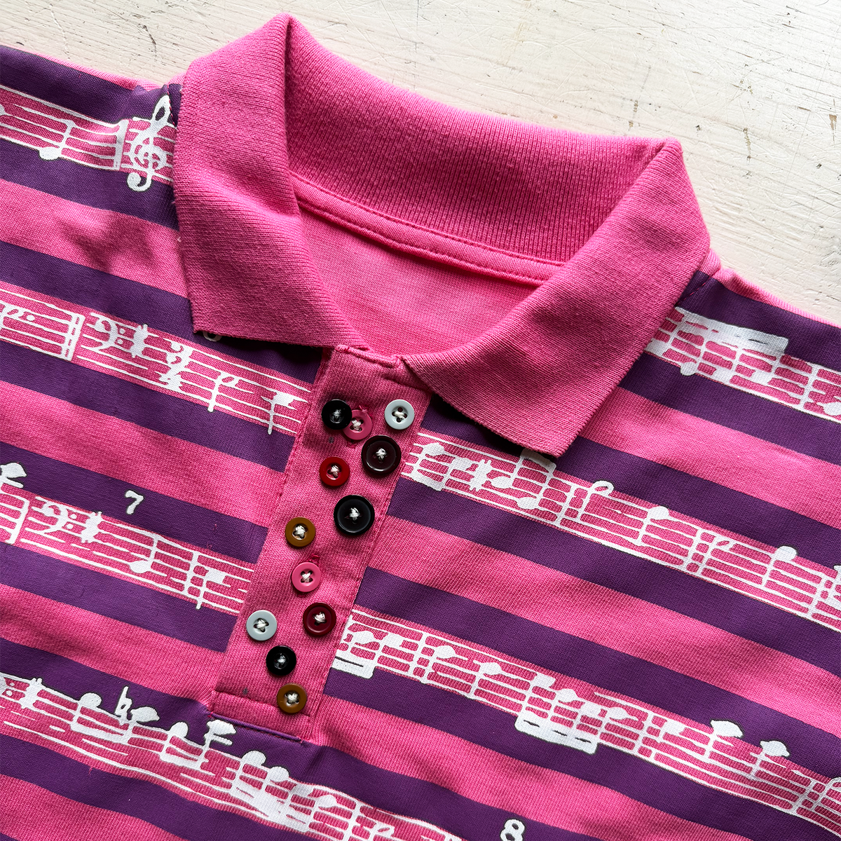 Notes Pink Polo | source detail