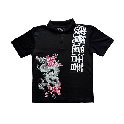 Black Dynasty Polo | front