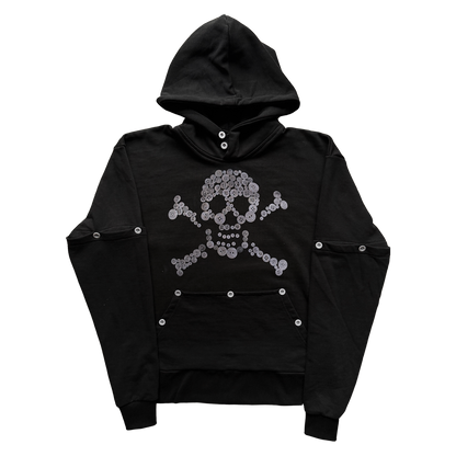 Silence Button Hoodie | front