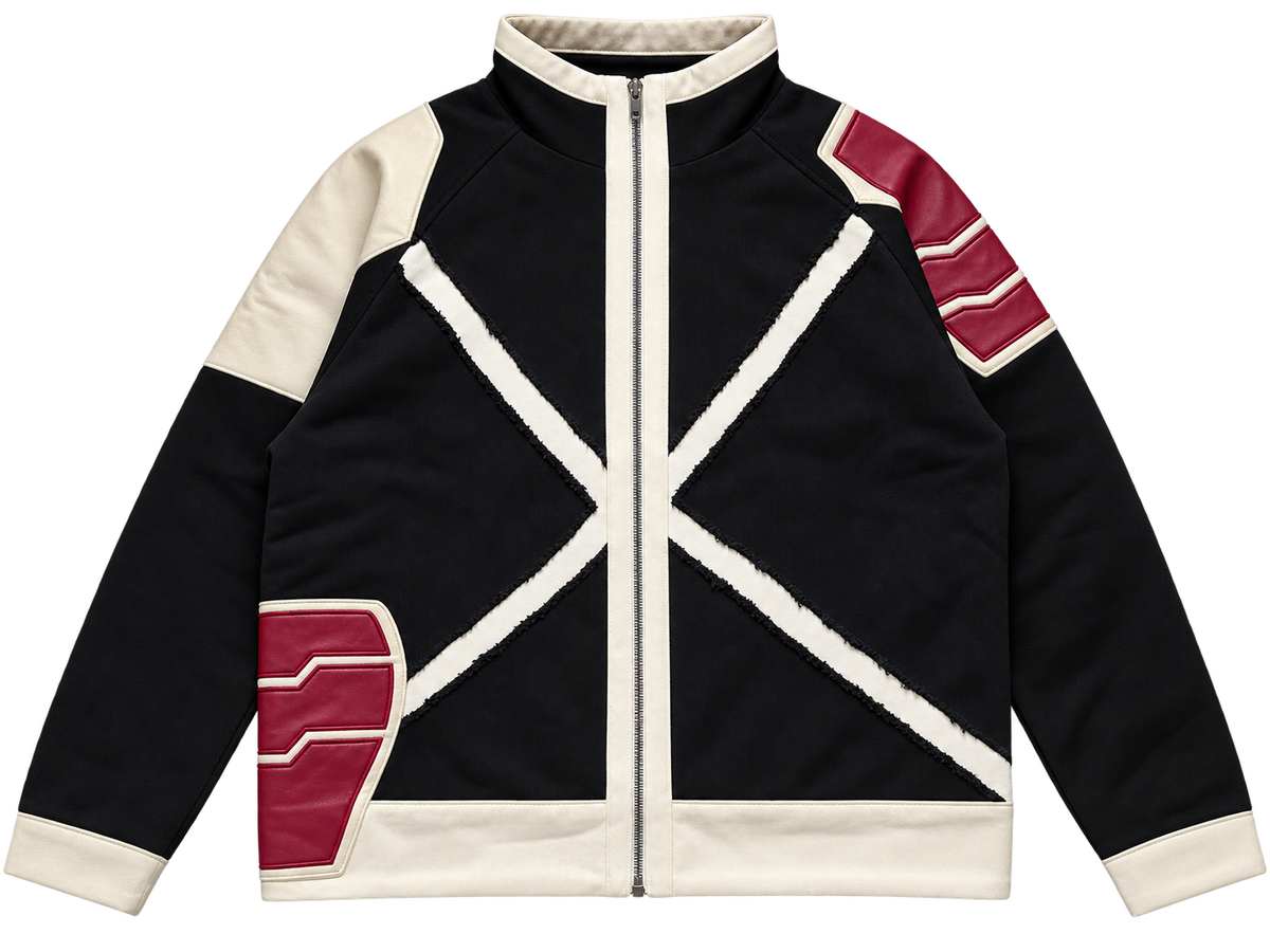 Black / Ivory / Red — TYBW Jacket | front