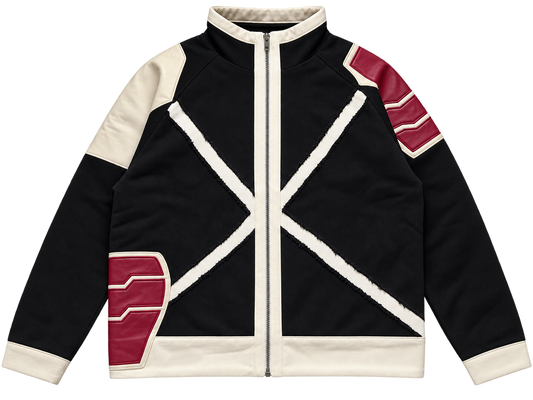 Black / Ivory / Red — TYBW Jacket | front