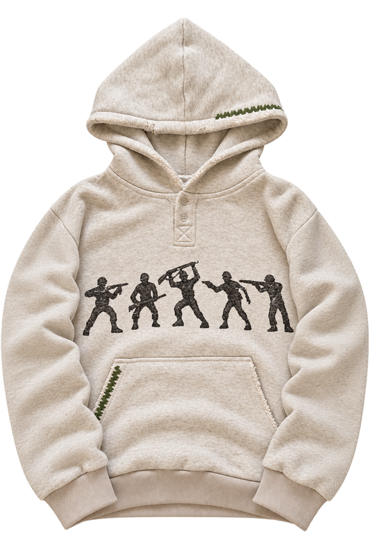 Cream — Toy Soldiers Hoodie | front